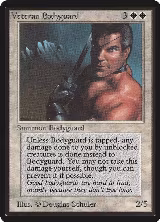 Veteran Bodyguard, Beta Edition — Magic card price