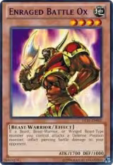 Enraged Battle Ox (Blue) (DL15-EN002), Duelist League Promo — Yu-Gi-Oh! card price