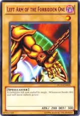 Left Arm of the Forbidden One (Red) (DL11-EN005), Duelist League Promo — Yu-Gi-Oh! card price