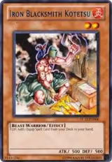Iron Blacksmith Kotetsu (Blue) (DL12-EN006), Duelist League Promo — Yu-Gi-Oh! card price