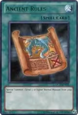 Ancient Rules (Green) (DL13-EN016), Duelist League Promo — Yu-Gi-Oh! card price