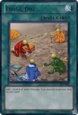 Fossil Dig (Blue) (DL13-EN018), Duelist League Promo — Yu-Gi-Oh! card price
