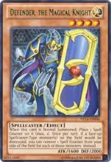 Defender, the Magical Knight (Green) (DL14-EN006), Duelist League Promo — Yu-Gi-Oh! card price