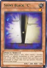 Shiny Black "C" (Green) (DL14-EN007), Duelist League Promo — Yu-Gi-Oh! card price