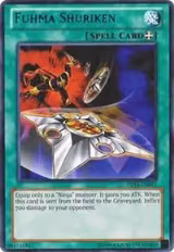 Fuhma Shuriken (Blue) (DL14-EN011), Duelist League Promo — Yu-Gi-Oh! card price