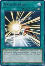 Mask Change (Blue) (DL14-EN016), Duelist League Promo — Yu-Gi-Oh! card price