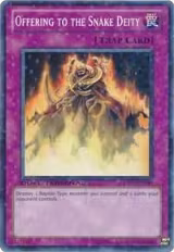 Offering to the Snake Deity (DT03-EN096) — card price