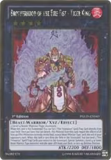 Brotherhood of the Fire Fist - Tiger King (PGLD-EN045) — card price