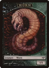Worm Token (6) — card price