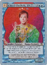 Richard Garfield, Ph.D. (Alternate Foil) (44), Unhinged — Magic card price