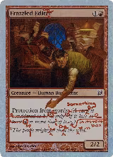 Frazzled Editor (Alternate Foil) (77) — card price