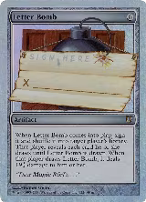 Letter Bomb (Alternate Foil) (122) — card price