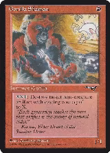 Gorilla Shaman (Holding Baby) (107) — card price