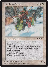 Kjeldoran Escort (Green Blanketed Dog) (134) — card price