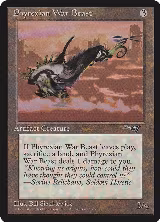 Phyrexian War Beast (Facing Right) (170) — card price