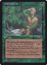 Undergrowth (Holding Axe) (88) — card price