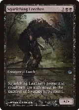 Squelching Leeches (84), Game Day & Store Championship Promos — Magic card price