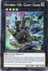 Number 106: Giant Hand (YCSW-EN006), Yu-Gi-Oh! Championship Series Prize Cards — Yu-Gi-Oh! card price