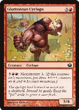 Gluttonous Cyclops (99) — card price