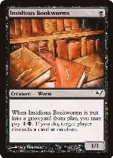 Insidious Bookworms (51a) — card price