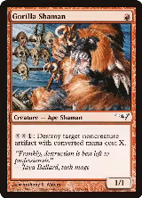 Gorilla Shaman (72a) — card price