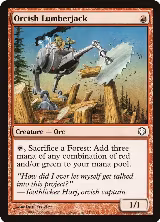Orcish Lumberjack (210) — card price