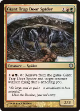 Giant Trap Door Spider (293) — card price