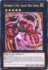Number C106: Giant Red Hand (DRLG-EN049), Dragons of Legend — Yu-Gi-Oh! card price