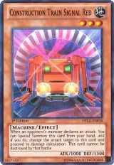 Construction Train Signal Red (DRLG-EN038) — card price