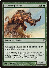 Charging Rhino (159) — card price