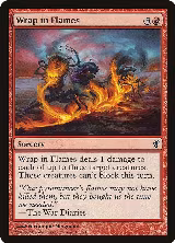 Wrap in Flames (158) — card price