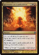 Spontaneous Combustion (194), Conspiracy — Magic card price