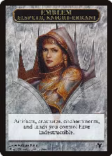 Emblem - Elspeth, Knight-Errant // Soldier Double-Sided Token (4 // 1) — card price
