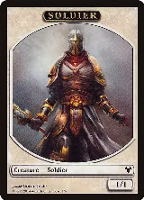 Soldier // Spirit Double-Sided Token (1 // 2) — card price