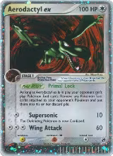 Aerodactyl ex (94/100), EX Sandstorm — Pokémon card price