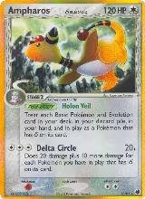 Ampharos (Delta Species) (1/101), EX Dragon Frontiers — Pokémon card price