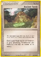 Ancient Tomb (87/101), EX Hidden Legends — Pokémon card price
