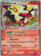 Arcanine ex (83/92) — card price