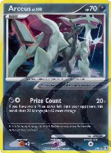 Arceus (AR1) (AR1), Arceus — Pokémon card price