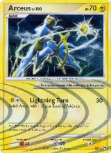 Arceus (AR6) (AR6), Arceus — Pokémon card price