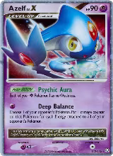 Azelf LV.X (140/146), Legends Awakened — Pokémon card price