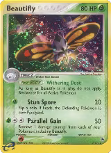 Beautifly (2/109), EX Ruby and Sapphire — Pokémon card price