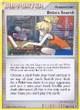 Bebe's Search (89/111) — card price