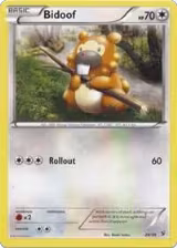 Bidoof (29/39) — card price