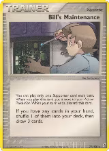 Bill's Maintenance (71/100) — card price