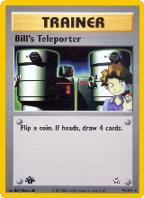 Bill's Teleporter (091/111) — card price