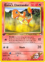 Blaine's Charmander (061/132) — card price