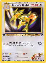 Blaine's Dodrio (032/132) — card price