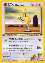 Blaine's Doduo (061/132) — card price