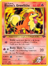 Blaine's Growlithe (062/132) — card price